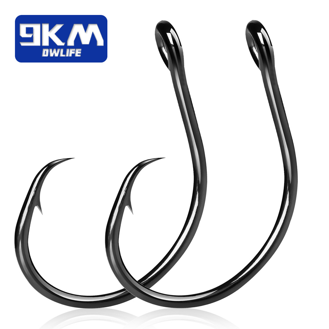Fishing Hook Circle - 9KM 25-50 قطعة من خطافات الصيد