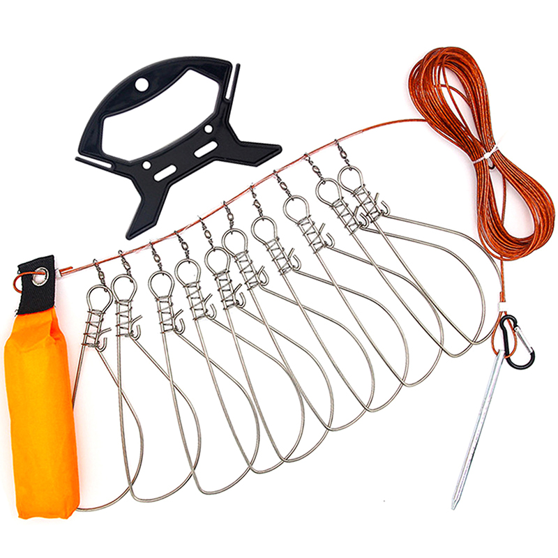 Fishing Hook Stainless Steel - جديد【قفل صيد من الفولاذ المقاوم للصدأ