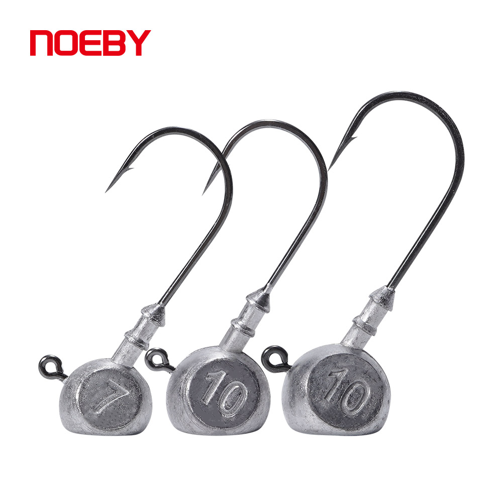 Noeby-Jig خطاف للرأس لصيد السم - مراجعة Fishing Hook Offset وسعره