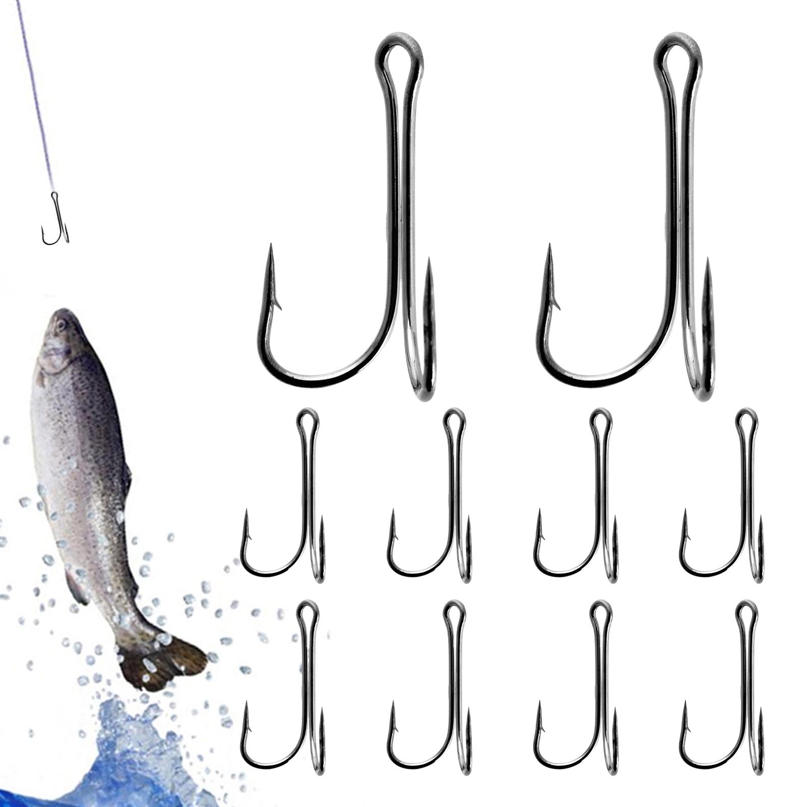 خطافات صيد شائكة ثلاثية من الف - مراجعة Fishing Hook Treble وسعره