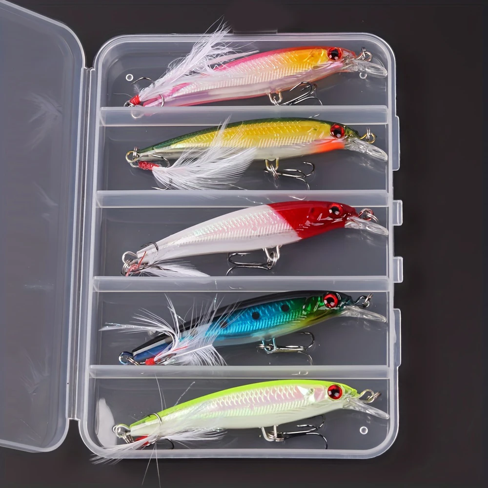 عيون ليزر ثلاثية الأبعاد طعوم  - مراجعة Fishing Hook Box وسعره