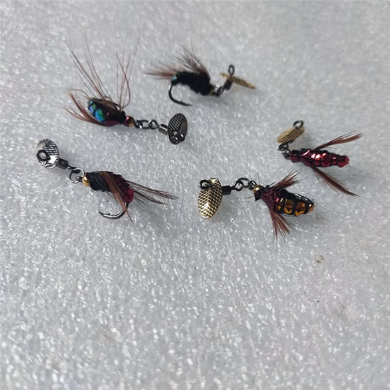 طُعم صيد T34C بالترتر، طُعم صن - مراجعة Fishing Hook وسعره