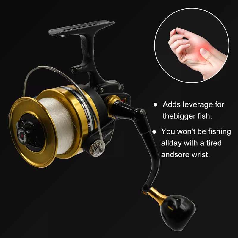 مقبض الطاقة Ryabt مقاس 92 مم ل - مراجعة Penn Reel Spinfisher وسعره